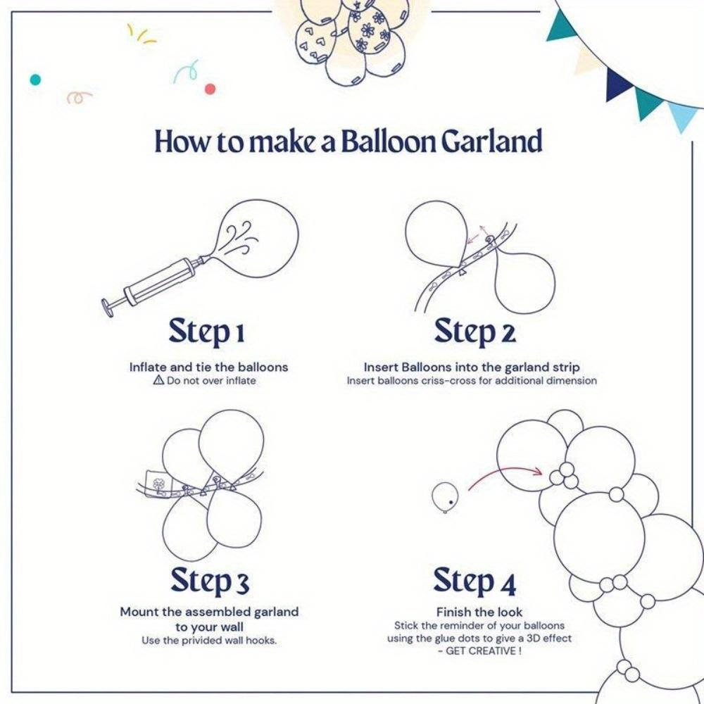 111 Pieces Balloon Garland for Scary Halloween Party Decoration Birthday Balloon Decoration and Event Celebration Supplies