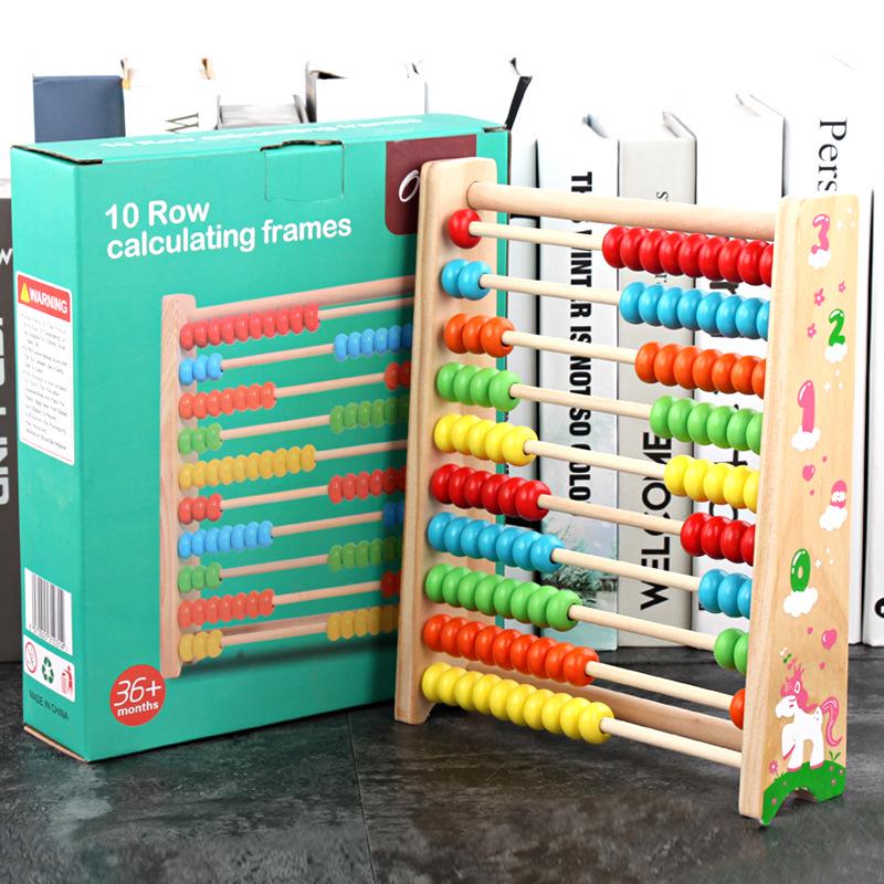 

Colorful Wooden Abacus: Educational Toy for Toddlers & Kindergarten