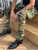 American High Street Herren Camouflage Ripped Slim Fit Denim Jeans