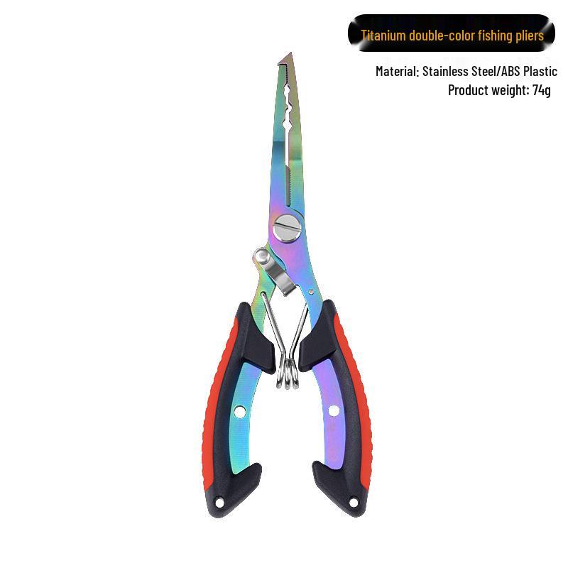 Multifunctional Fishing Pliers: Extended Scissors, Line Cutter, Hook Remover, Portable Fish Controller