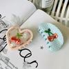 Korean Style Love Small Grab Clip Acetic Acid Acetate Hair Claw Fashion Cherry Shark Clip  Daily