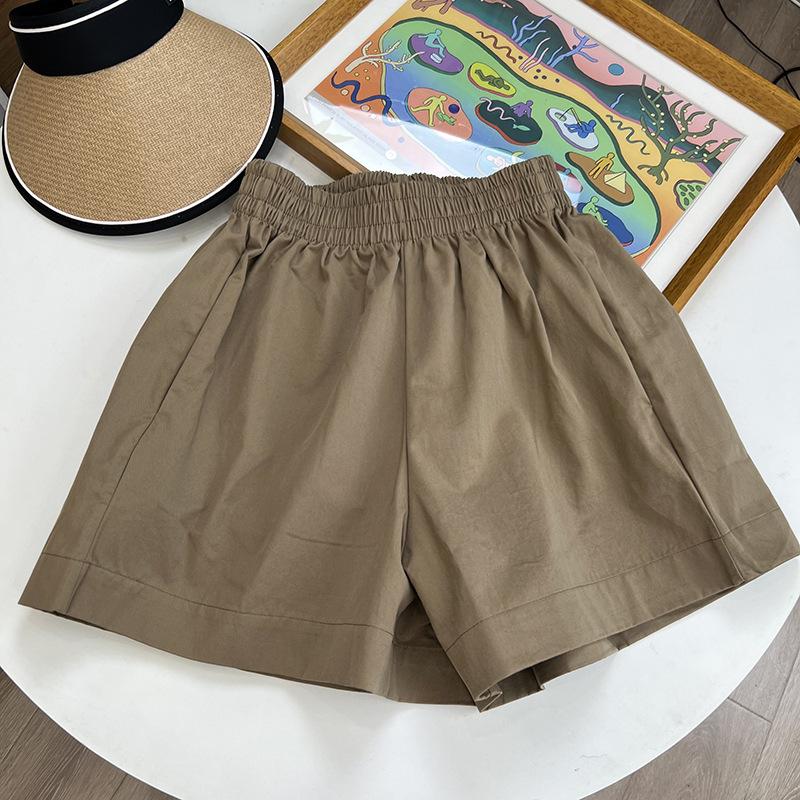 

Летняя уличная одежда, повседневные брюки для дома, женская корейская версия, все свободные спортивные штаны для ветра XL хаки