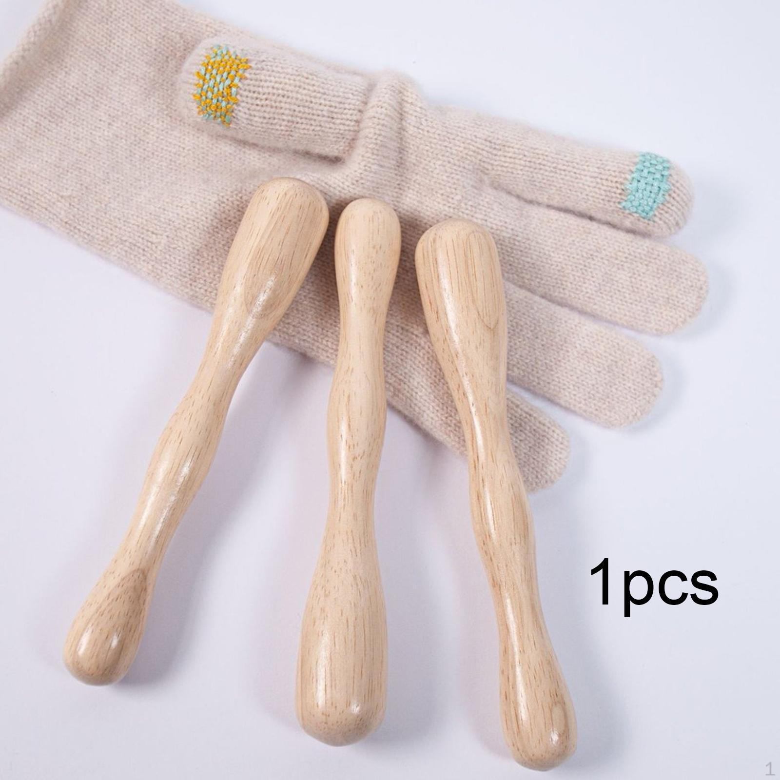 

Wood Darning Rod Mending Supply Manual Lightweight Portable Compact Sewing Tool Darner for Hole