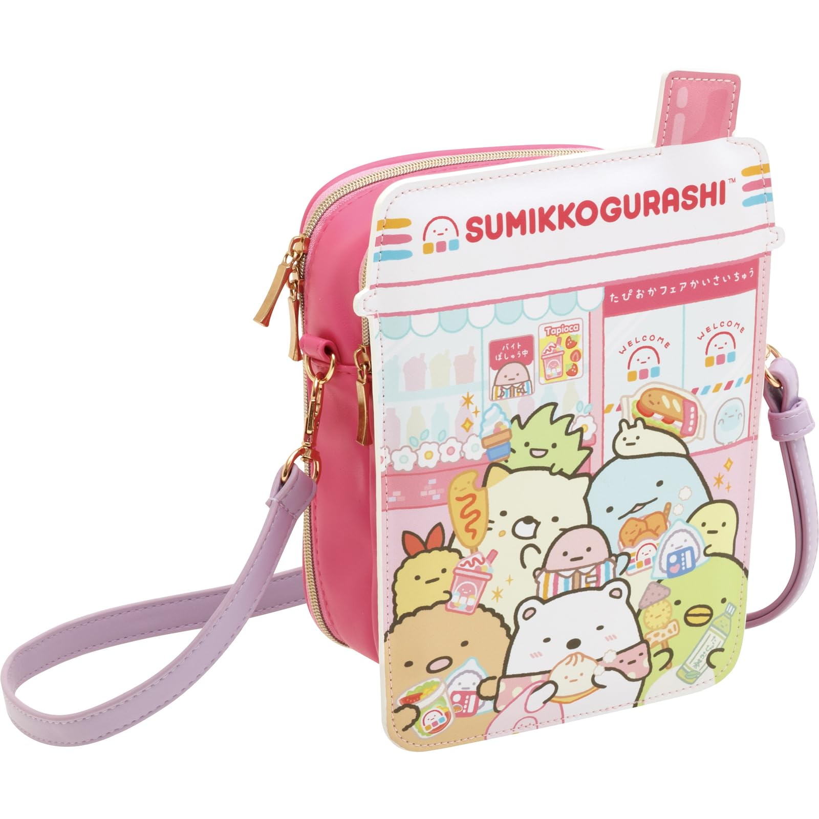 

Sumikko Gurashi Tapioca Convenience SumiColle Mini Shoulder Bag CA61101 H220 x W160 x D80mm San-X Wakuwaku Store