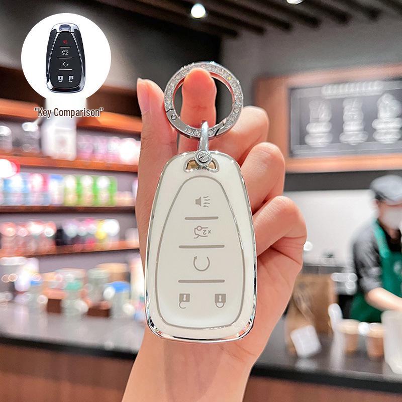 Compatible Chevrolet Key Cover for Volando, Malibu XL, Chuangku, Chuangjie, Explorer, Shell Buckle, and Changxun Models – Full Protection