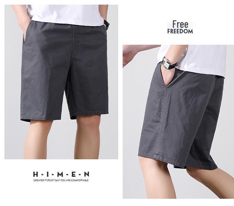 Zorro Prince Herren Sommer Casual Baumwollshorts Mittellang