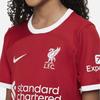 Nike Liverpool 2023/24 Stadium Home Logo Print Round Neck Fitted Short Sleeve Soccer Kit Kids Sports Kit Red White DX2766-688