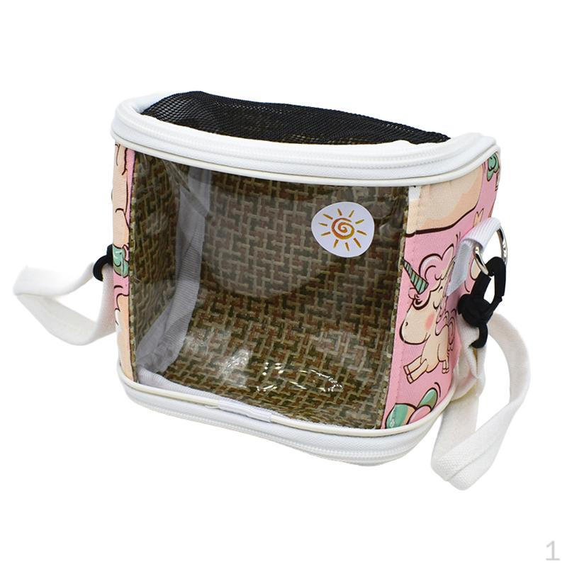 Bird Carrier Crossbody Bag Lightweight 18x5x16cm Shoulder Travel Parrot Cage for Picnic Outdoor