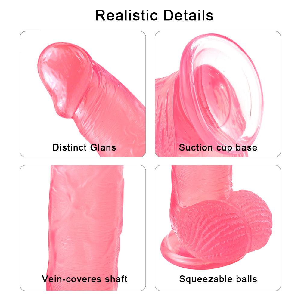 Dildo RUNYU Realistic Penis Strong Suction Cup Dick Toy for Adult Sex Toys for Woman Men