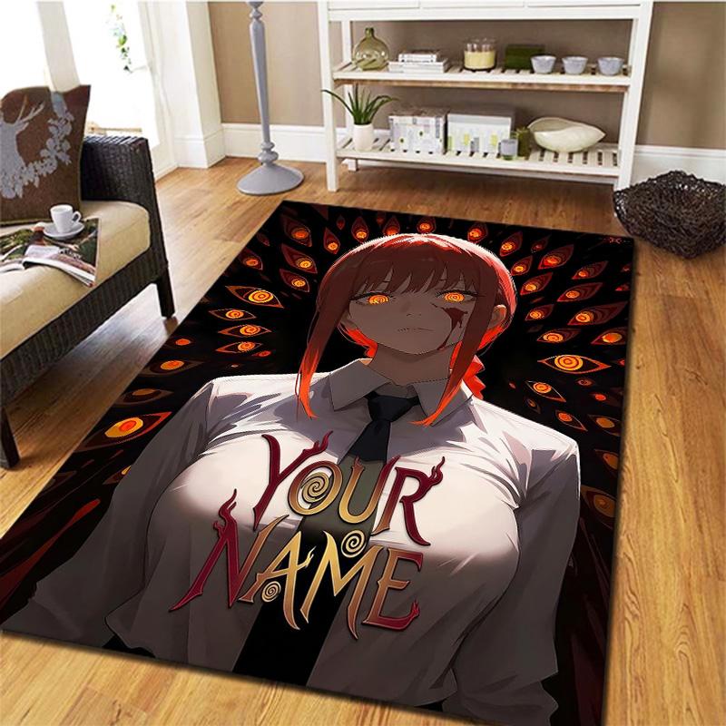 Blood Determination Custom Name Carpet Rug For Living Room Bedroom Home Sofa Decoration Kids Play Nonslip Floor Mat