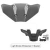 For Yamaha MT09 MT-09 SP FZ09 FZ-09 2024 2025 Motorcycle Windshield Windscreen Aerodynamics Front Fairing Wind Screen Deflector