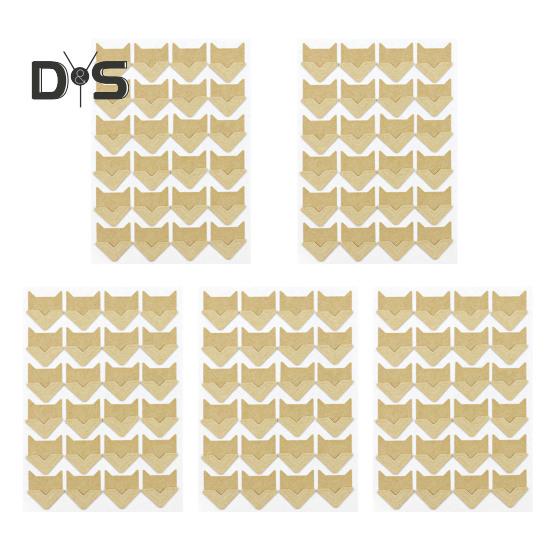 Samolepka na 5 listů Samolepící rohová samolepka bez kyseliny Vintage DIY album album Deník deník Paměť Kniha Obrázek Montážní roh