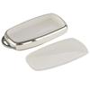 White TPU 4 Button Key Fob Cover Case Holder Bag with Keychain Fit For Chery Omoda C5 Jaecoo J7 Arizzo 5