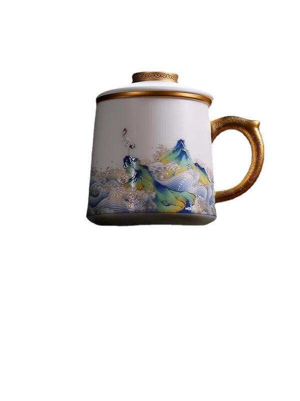 Dehua Ceramic Tea Infuser with Separator