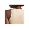 adidas Originals Essential Solid Logo Round Neck Short Vest Women Tops Magic-Beige IR5996