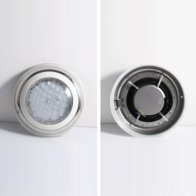 Swimming Pool Wall Light 12V Colorful Changing RGB LED Underwater Lamp Wall Mounted Fountain Lighting with Remote Control