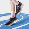 FILA 3A Panther Comfortable Sports PU Fabric Shock Absorption Wear-Resistant Rebound Low-Top Training Running Shoes Women sneaker Black A12W331104FBM