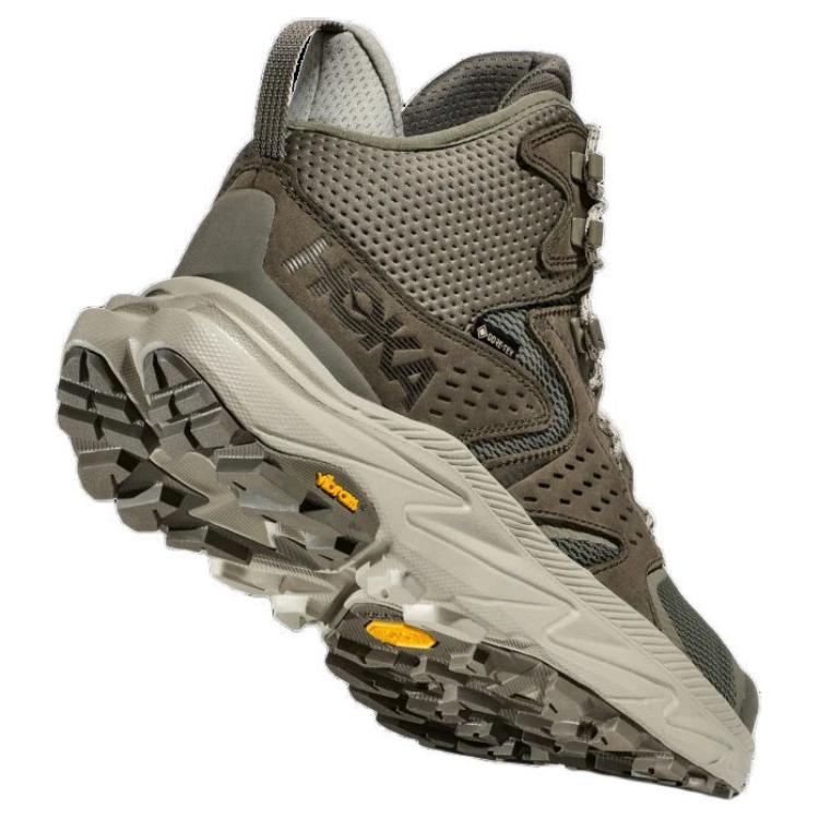 HOKA Anacapa 2 Mid GORE-TEX Slate Barley Men Sneakers Green 1141633-SBRL