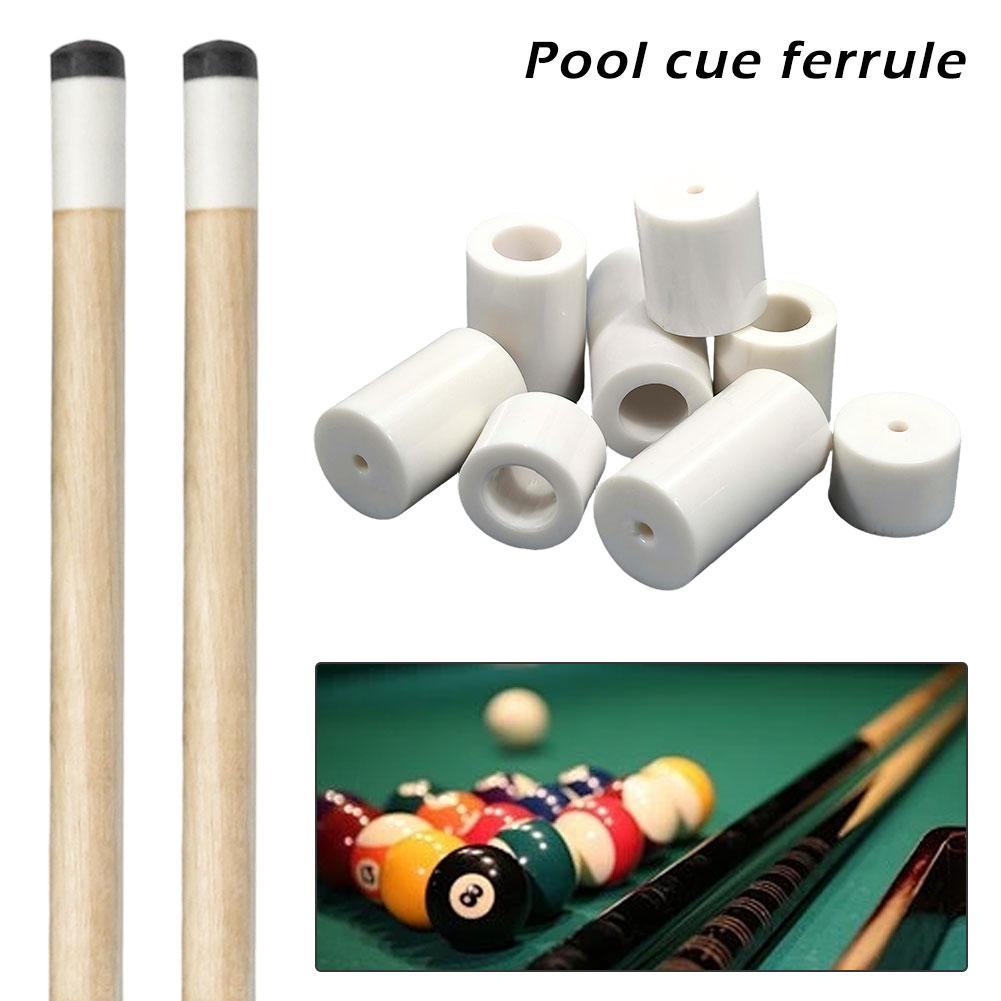 1Pc 14MM Billiard Cue Stick Ferrules Billiard Cue Tip Ferrules Compact Easy To Install Snooker Accessories Pool Cue Ferrules