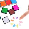 LUYING Stempel Reich Hoch Lebendig Handgemacht Finger Nachricht Neues Lernspielzeug Pad, 20-Farben Set, Farben, Tinte, Siegel, DIY, Stoff, Holz, Feier,