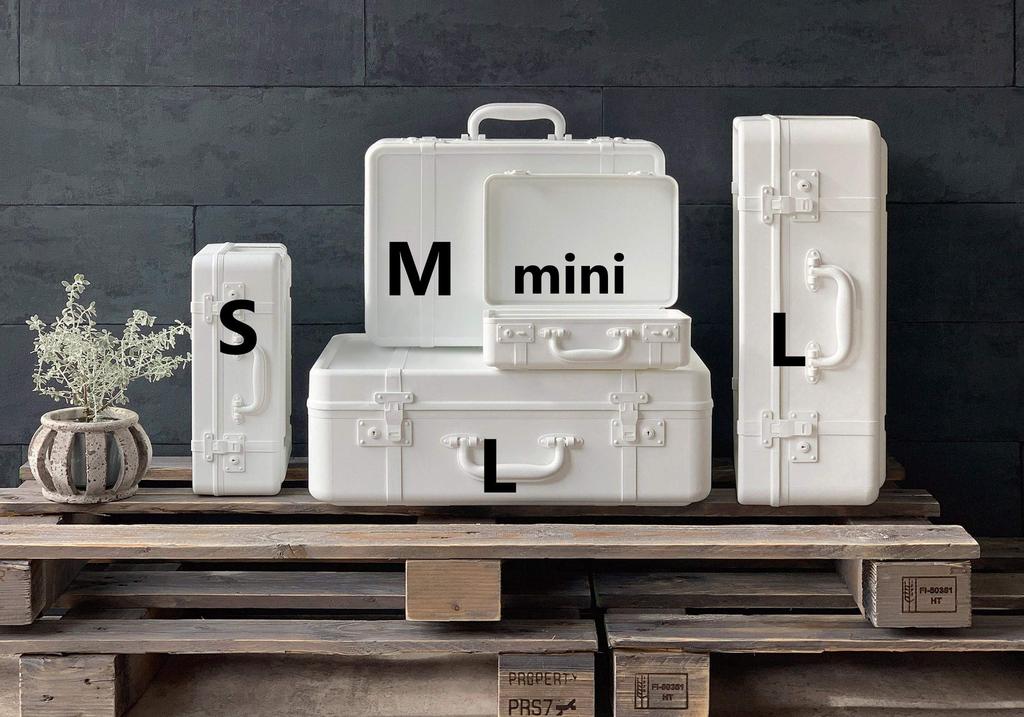 Yawata Kasei "Trunk Story" Multi-Purpose Storage Case, White, Large, Sceltevie TRUNKSTORY 240501