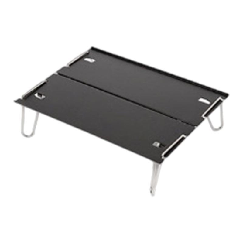 Light Weight Aluminum Folding Camping Table For Outdoor Picnics Hiking And Backpacking Portable Dining Table