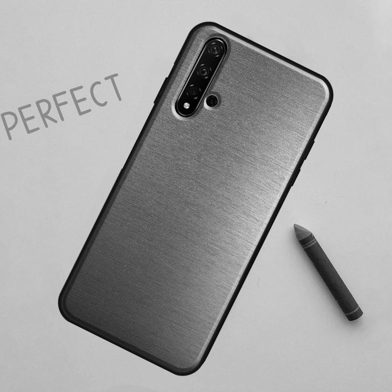 Steel Iron Metal Pattern For Huawei Nova 5T 9 10 SE 7i 8i 11i 12i Y60 Y61 Y70 Y72 Y73 Y90 Y91 P20 P30 P40 Lite Case