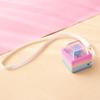 Portable Pocket Stress Relieving Toy with Button Lanyard Anxiety Alleviation for Daily Commute Travel Gifts