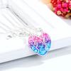 3Pcs New Friendship Matching Heart Pendant Friendship Jewelry Cute BFF Necklaces Alloy Patchwork Love