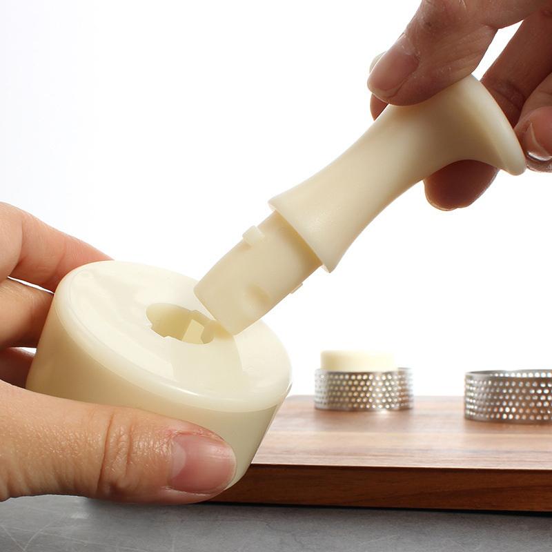 Circular Punched Mousse Circle Press Molding Mold With Holes, French Mousse Cheese Tower Circle, Tart Circle, Cake Circle