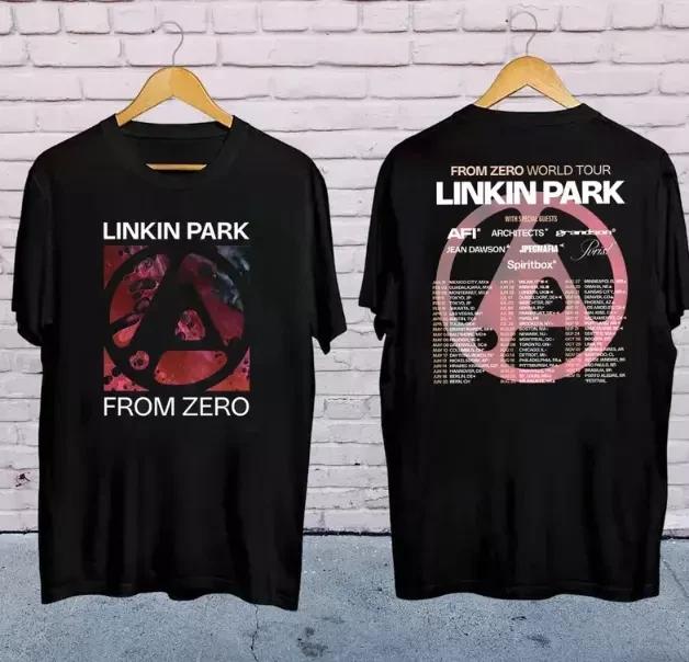 Футболка Linkin Park From Zero World Tour 2025, Футболка Linkin Park Концерт 2025 S