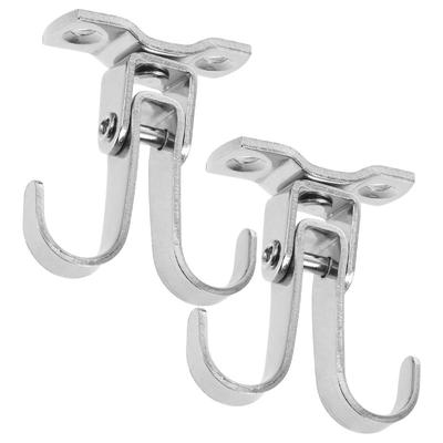 2/4 pièces Crochets pour Plantes de Plafond en Acier Inoxydable Support de Plafond Pour Usage Domestique Résidentiel de Bureau