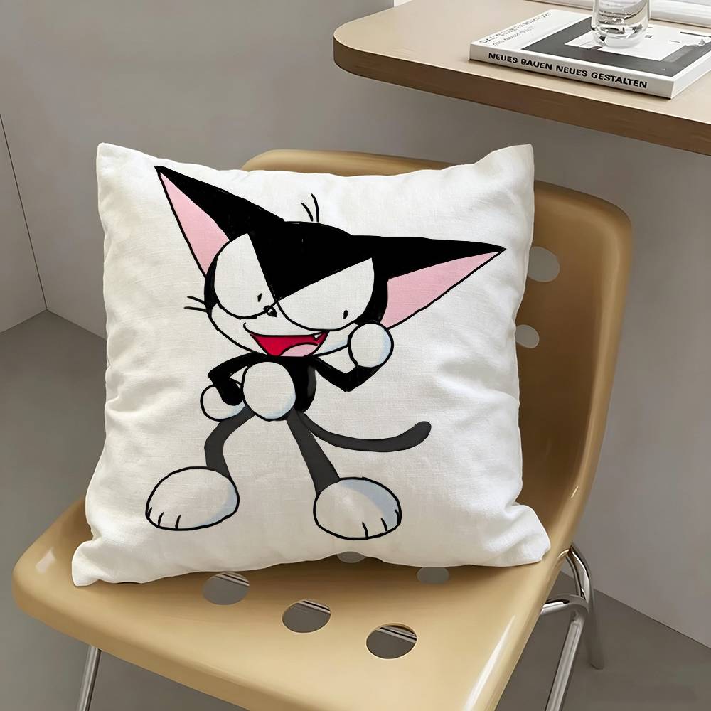 1pc Kuro Cyborg Kuro-chan Pillow Case Fashion Square Pillowcase Bedroom Sofa Room Ins Decoration Leisure