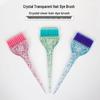Glitter Baking Oil Hair Dyeing Comb - Soft Bristle, Single-Sided, Disposable Styling Tool for Perming and Coloring.