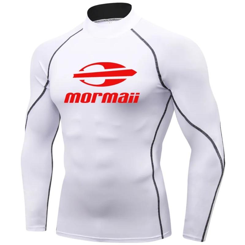 Men Swimsuit Swimming T-shirt Beach UV Protection Swimwear Rash Guard Long Sleeve Surfing Diving Swimsuit Surf T-shirt