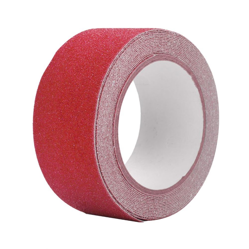 

PVC Non-Slip Tape Abrasive Grip Tape Durable Stair Grip Tape Indoor Outdoor Surfaces красный