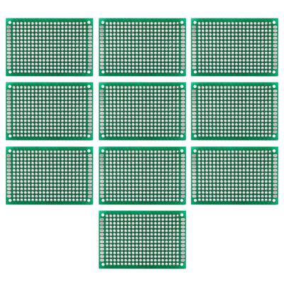 10 Stück 4 x 6 cm Doppelseiten Prototyping DIY Löten PCB Leiterplatte