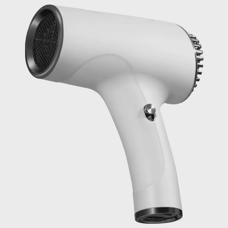 High-Power Wireless Hair Dryer - Portable, Quick-Dry with Negative Ion Technology for Cold & Warm Hair Care