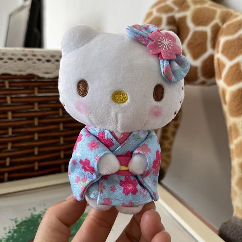 Sanrio Hello Kitty Kimono Plush Toy With Standing Design For Kids And Collectors