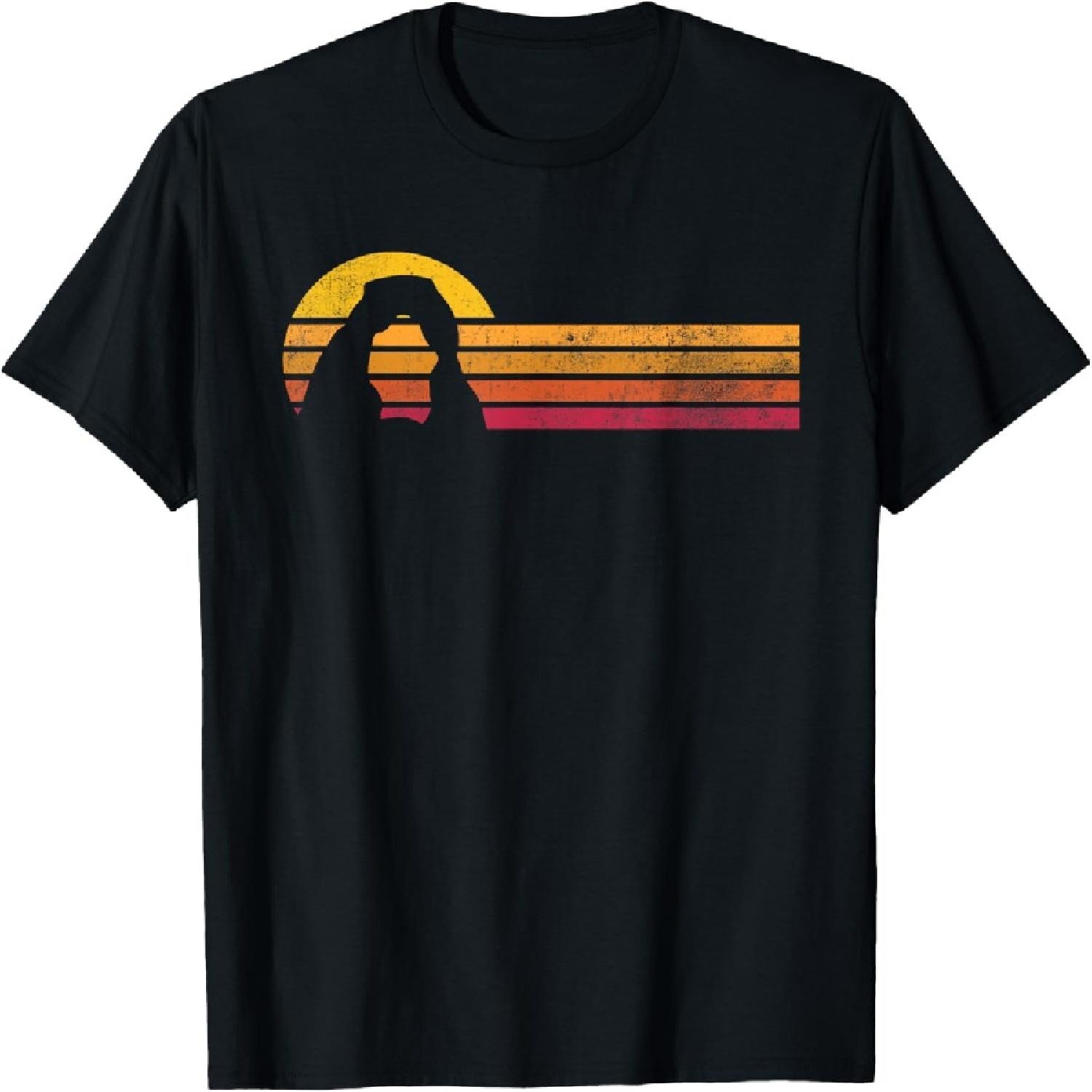 Retro Arches National Park Vintage Delicate Arch Utah T-Shirt XXXXXL разноцветный