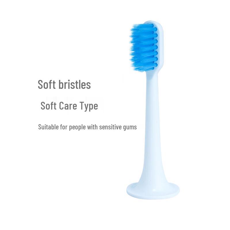OLOEY Compatible Soft Bristle Electric Toothbrush Heads (2-Pack)