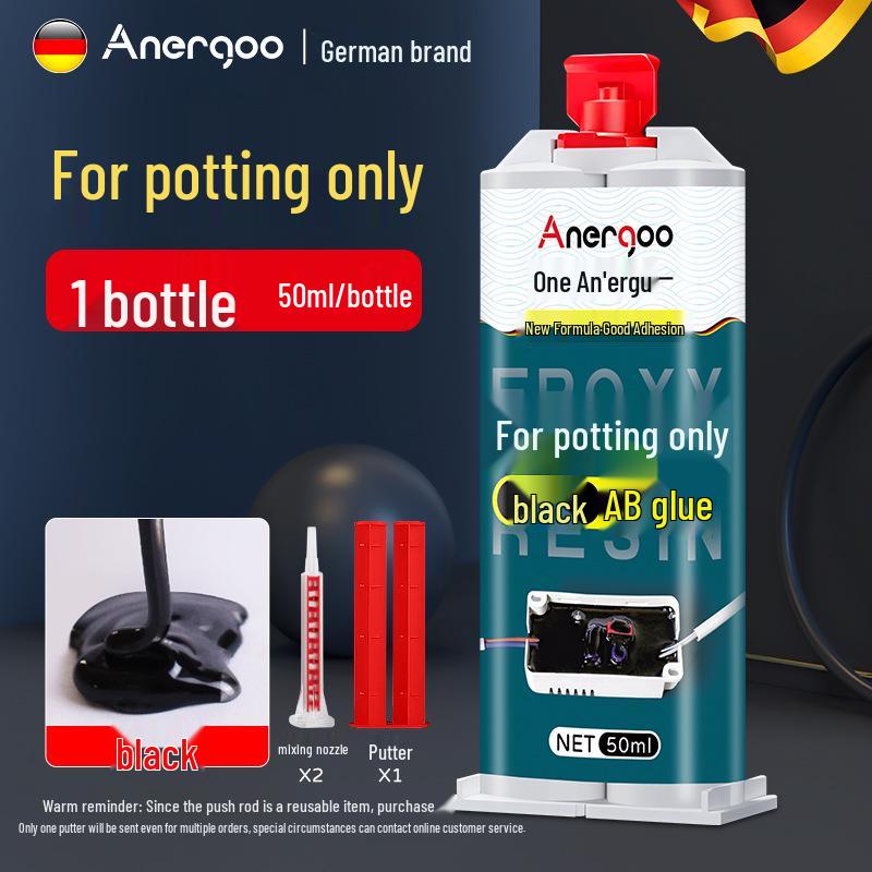 Epoxy Resin AB Glue: Clear, Strong, Quick-Drying Adhesive for Metal, Fishing Rods, Jade, Figurines, Ceramics, and Iron.