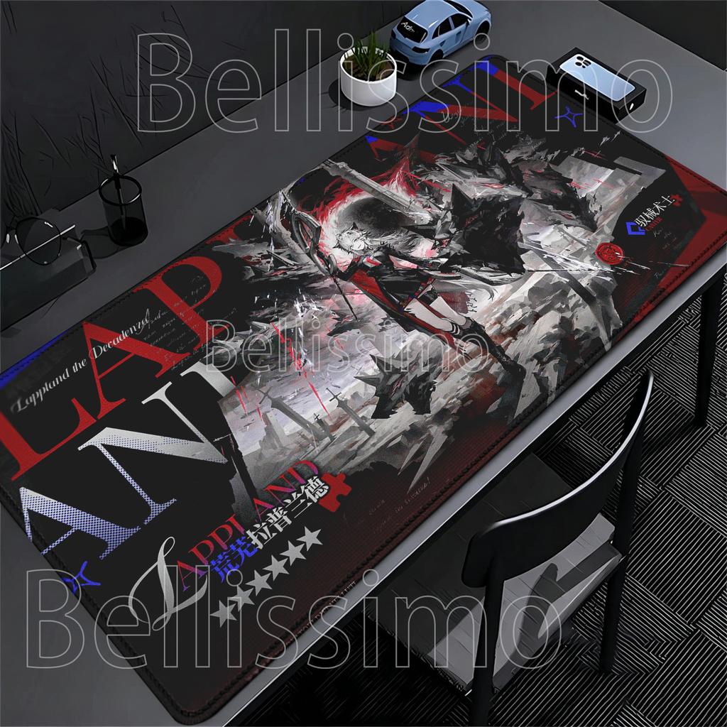 HD Printing Mousepad Arknights Anime Girl Kawaii Large Mouse Pad Gamer Lock Edge XXL Gaming Carpet PC Keyboard Office Desk Mat