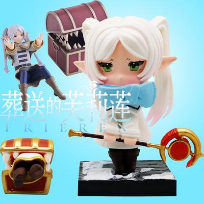 13cm Frieren Anime Figure Fern Himmel Stark PVC Collectible Model Doll Action Plaything for Fans Beautiful Design