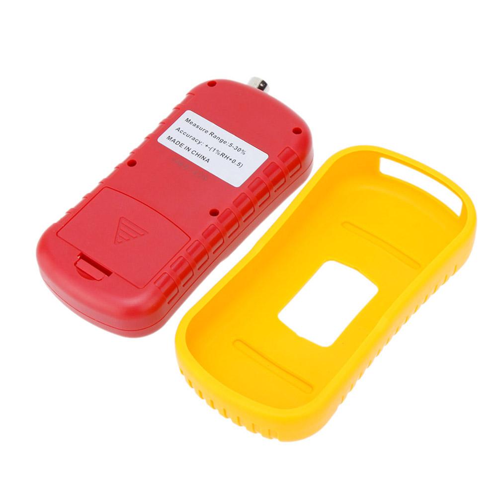 GM640 Portable Digital Grain Moisture Meter with Measuring Probe LCD Display Tester for Corn Wheat Rice Bean Wheat