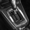 For Ford Fiesta 2011 2012 2013- Real Carbon Fiber Gear Shift Panel Set  Trim Car Interior Stickers Decoration Accessories