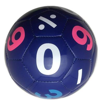 Piłka Footballowa z Liczbami i Literami dla Dzieci - Ręczna, Rozmiary 2 i 5, Przyjazna Dzieciom Zabawka do Przedszkola