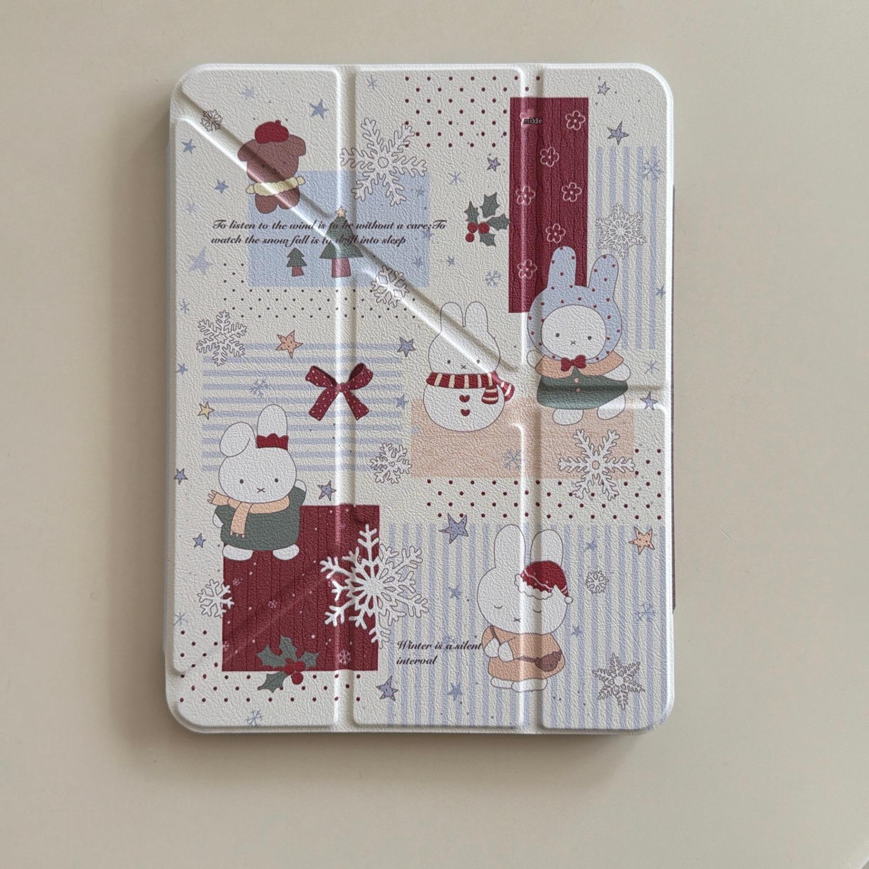 iPad Snowman Christmas Tree Buckle iPad Mini 6/7 (8.3 inches)