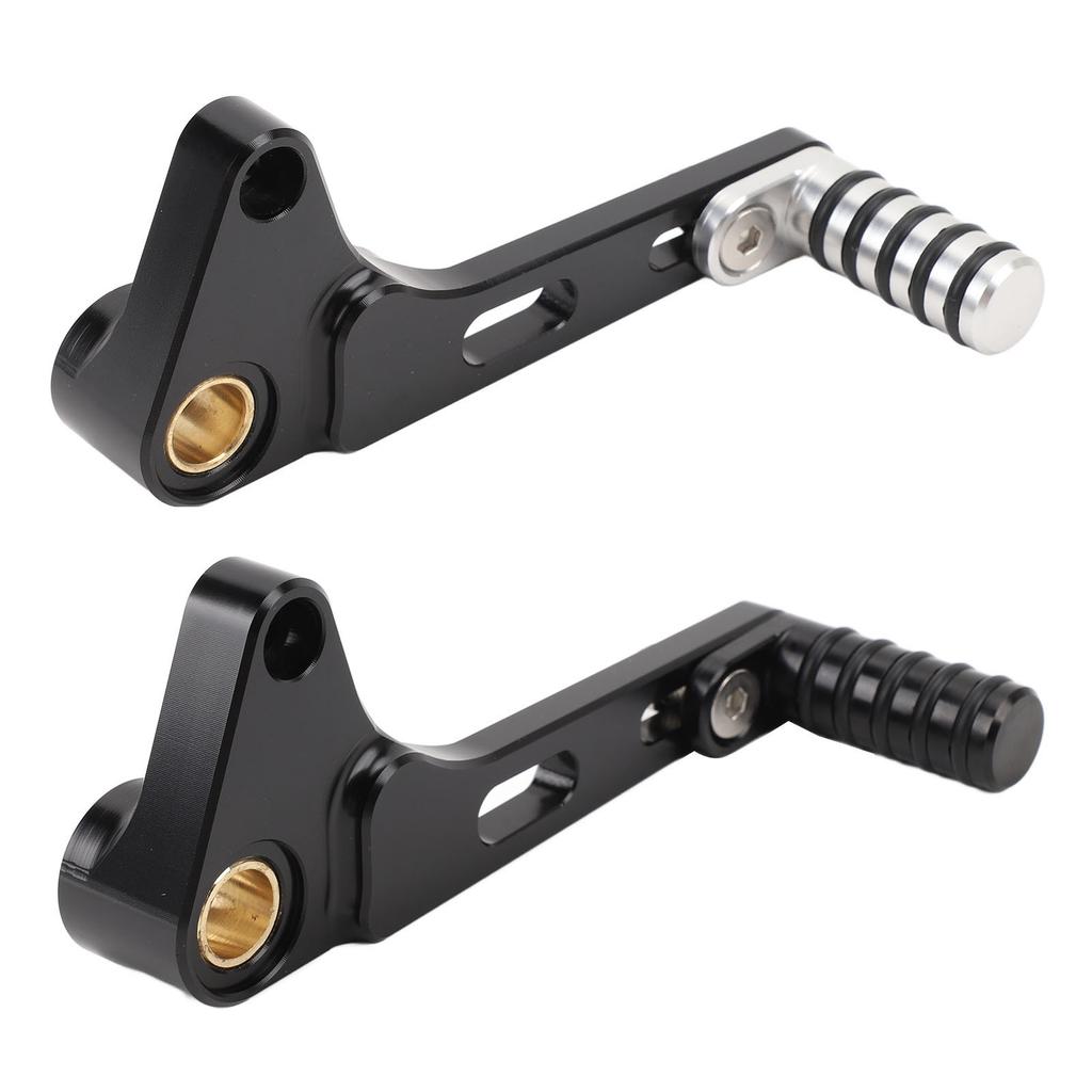 Motorcycle Gear Shift Lever Aluminum Alloy Anti Slip Enhanced Grip Sturdy Shifter Foot Peg for Monst