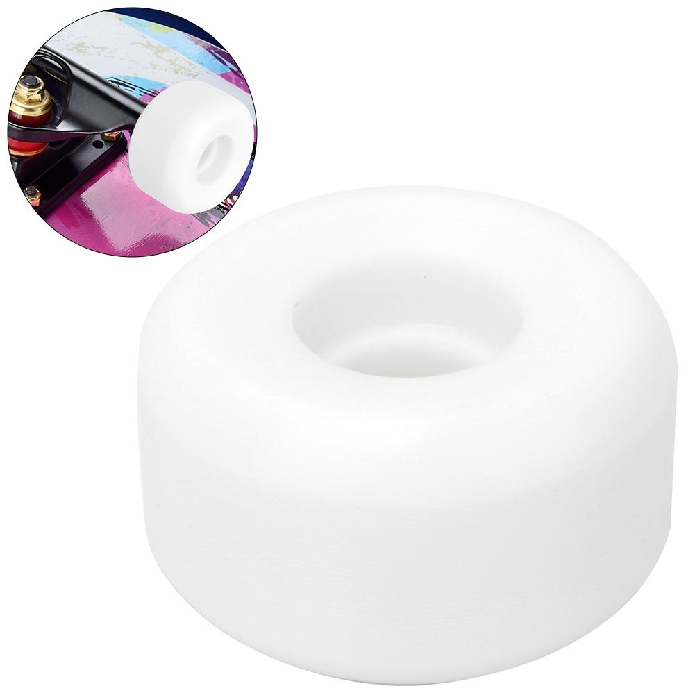 

4 шт. MS2407 ПУ Белый 102A 55D Твердость Скейтборд Двойной Рокер Колесо Даунспид Слайдовые Колеса